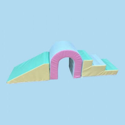Bridge Step Arch Slide Soft Play Set Climb Tu
