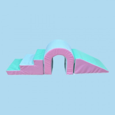 Bridge Step Arch Slide Soft Play Set Climb Tu