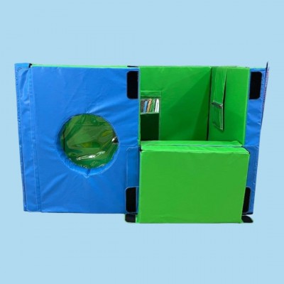 HIGH WALL Bed Safe Surround with Two Windows 