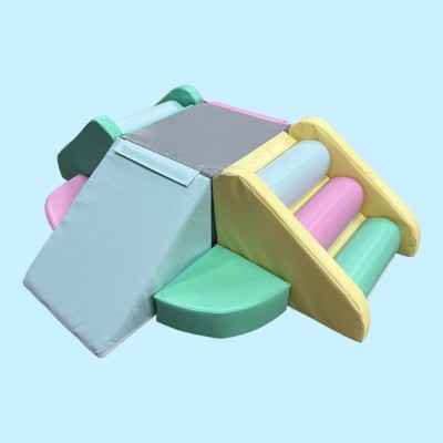 Multi-Sided Active Soft Play Pyramid