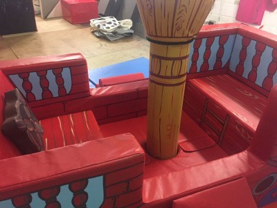 Pirate Ship Soft Play  7ft x 5ft x5  incl Sli