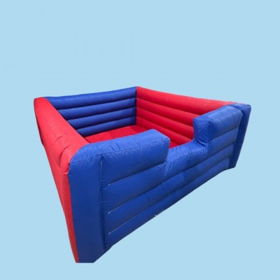 Red and Blue Inflatable Ball Pond 10'  x 4' 