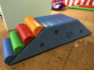 Soft Play Step, Block & Slide Applique Stars