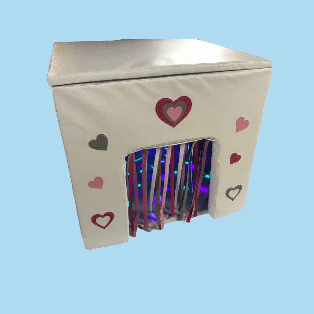 Sensory Cube HEARTS with Lights and Music